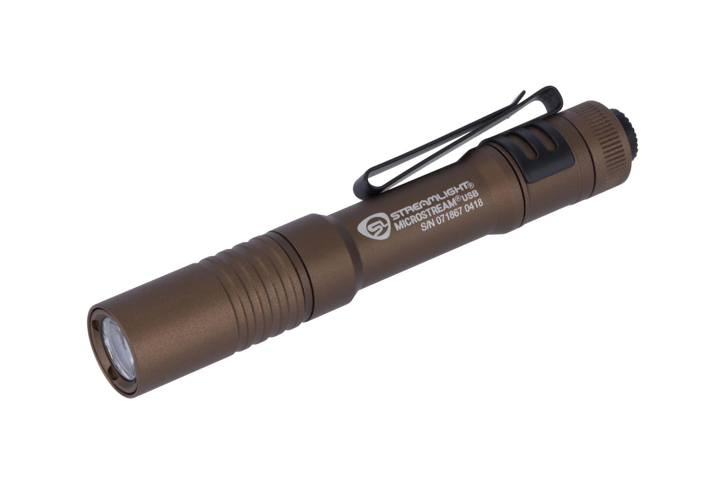 Streamlight MicroStream USB Charging LED Flashlight - Coyote