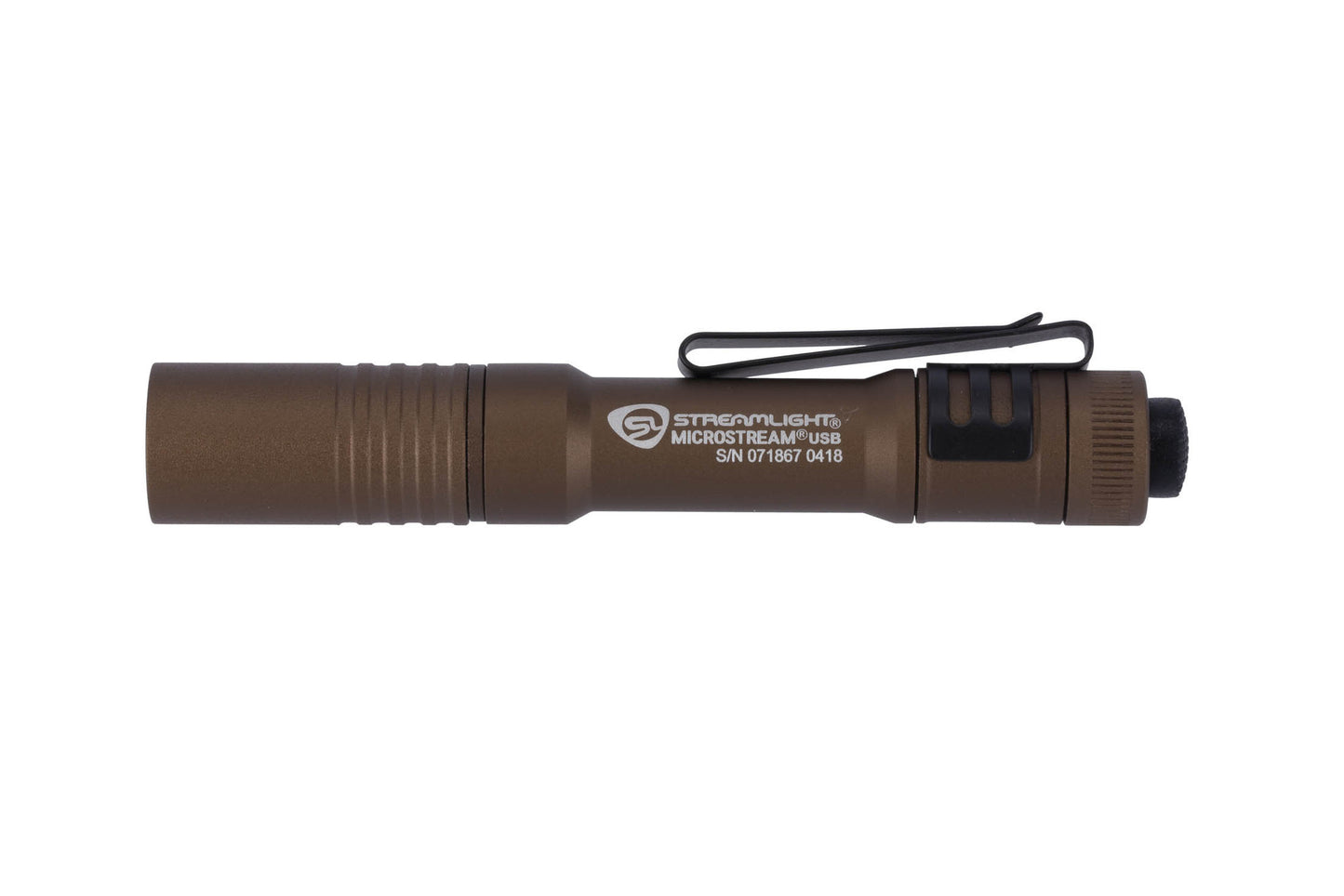 Streamlight MicroStream USB Charging LED Flashlight - Coyote