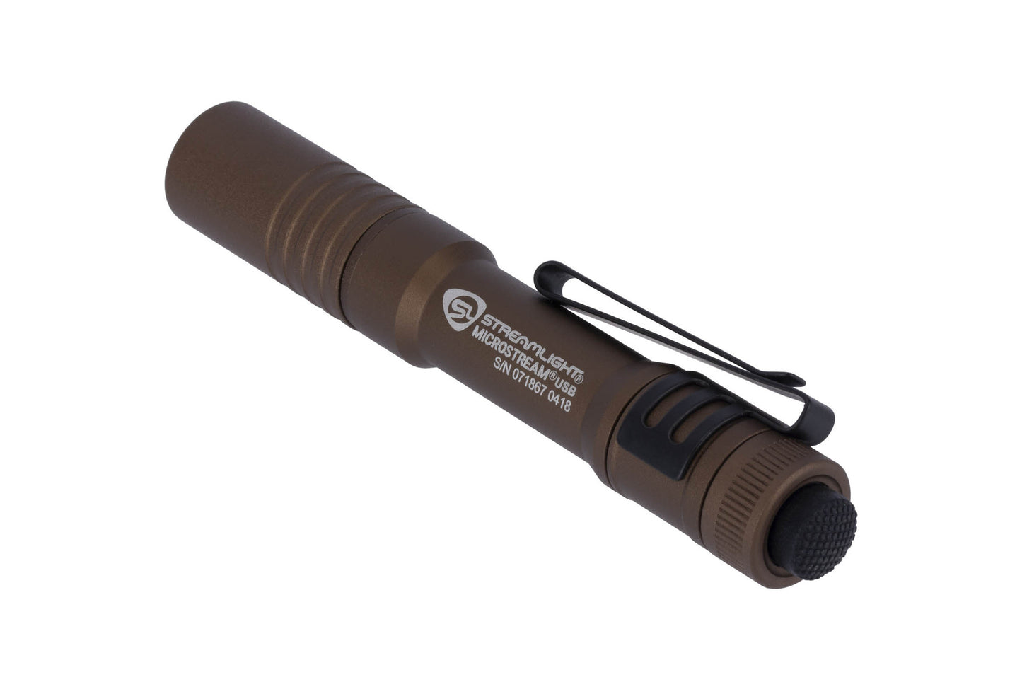 Streamlight MicroStream USB Charging LED Flashlight - Coyote