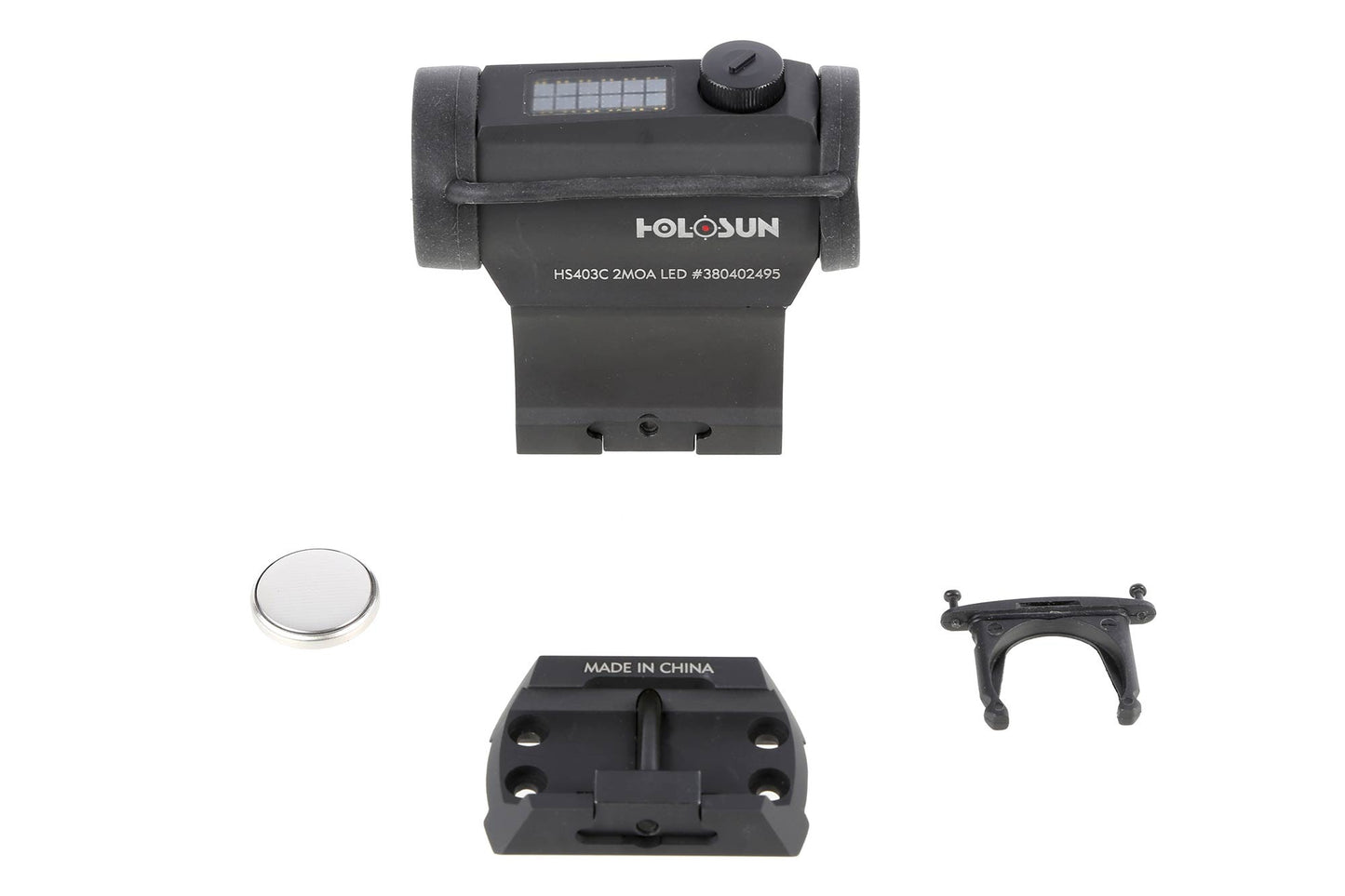 Holosun HS403C Paralow Solar Powered Red Dot Sight - 2 MOA