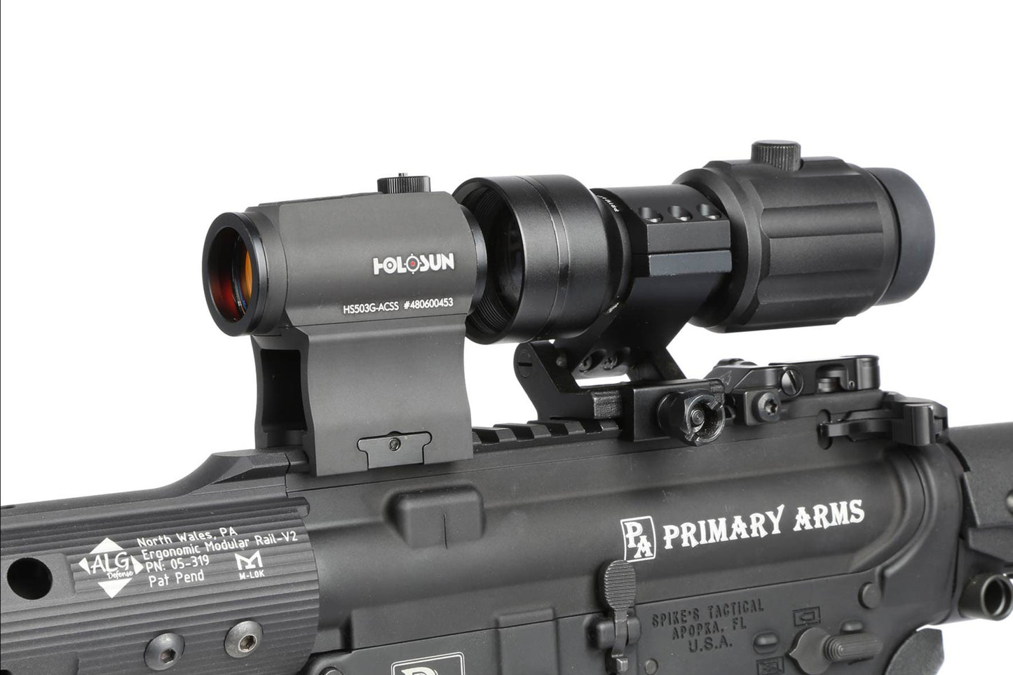 Holosun Paralow HS503G Red Dot Sight - ACSS CQB Reticle