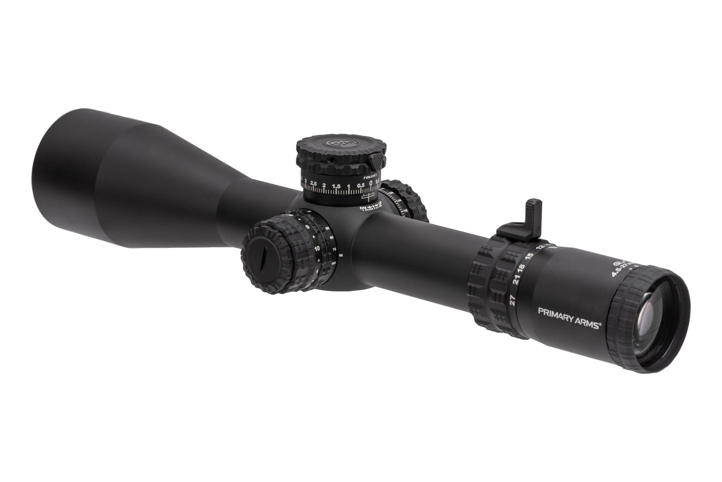 Primary Arms GLx 4.5-27x56 FFP Rifle Scope - Illuminated ACSS Apollo Reticle - 6.5CR / .224V