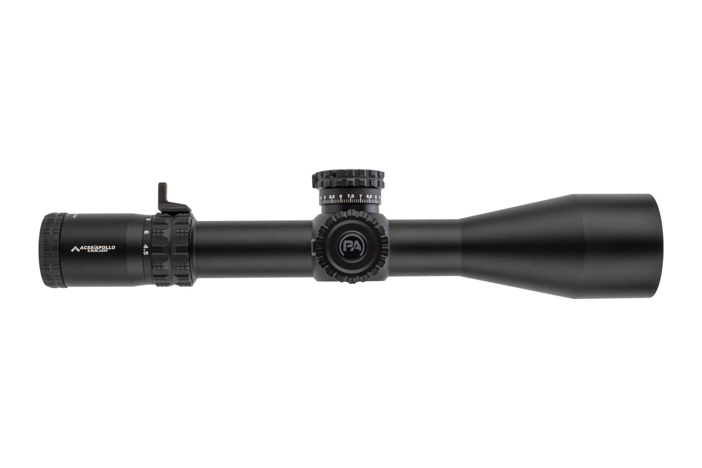 Primary Arms GLx 4.5-27x56 FFP Rifle Scope - Illuminated ACSS Apollo Reticle - 6.5CR / .224V