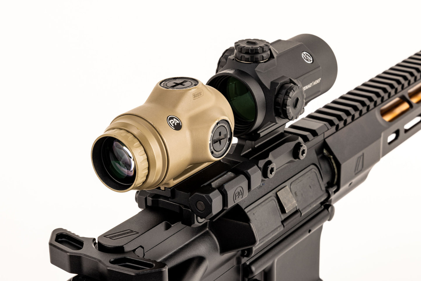 Primary Arms SLx 3X Micro Magnifier - ACSS Pegasus Ranging Reticle - Flat Dark Earth