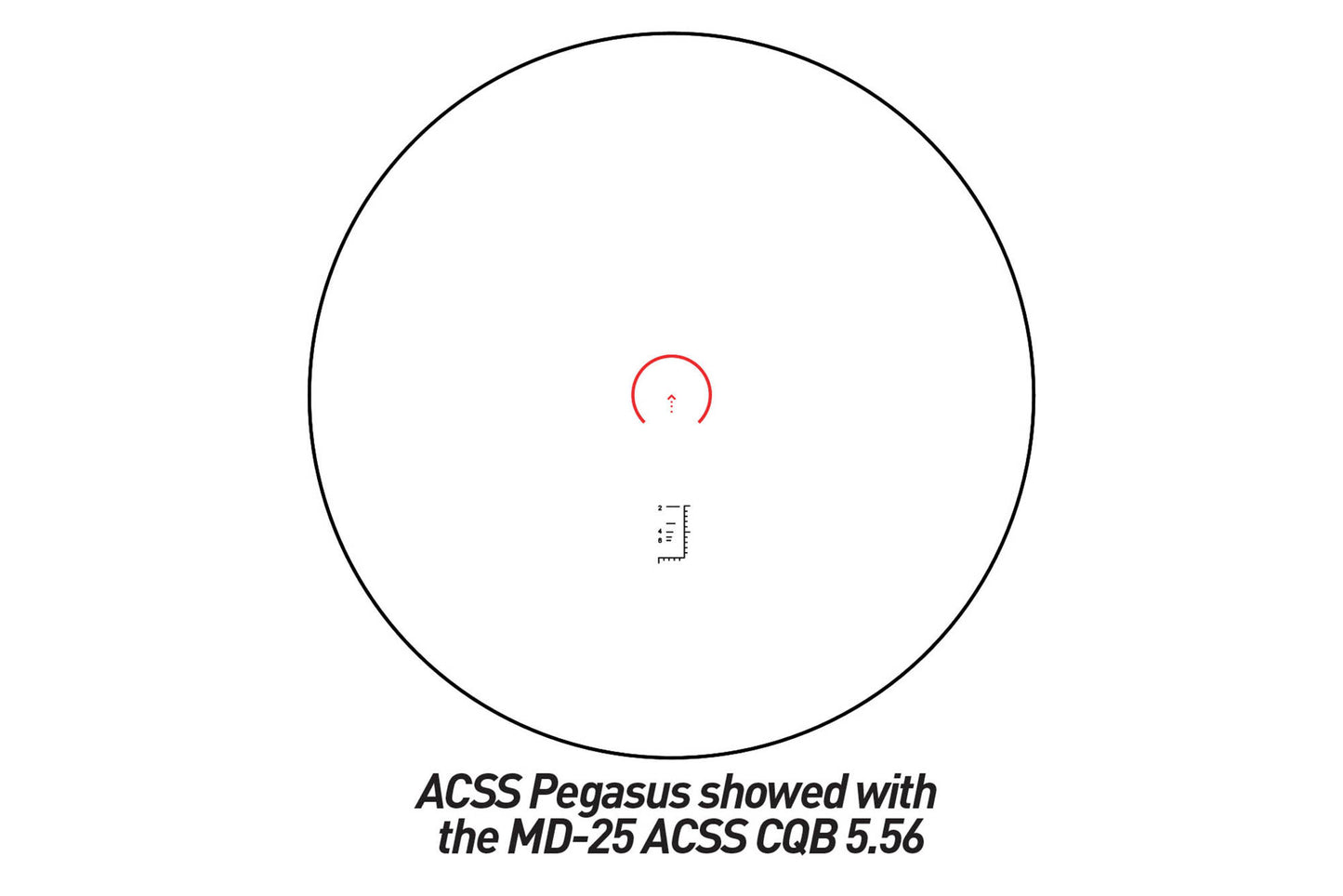 Primary Arms SLx 3X Micro Magnifier - ACSS Pegasus Ranging Reticle - Flat Dark Earth