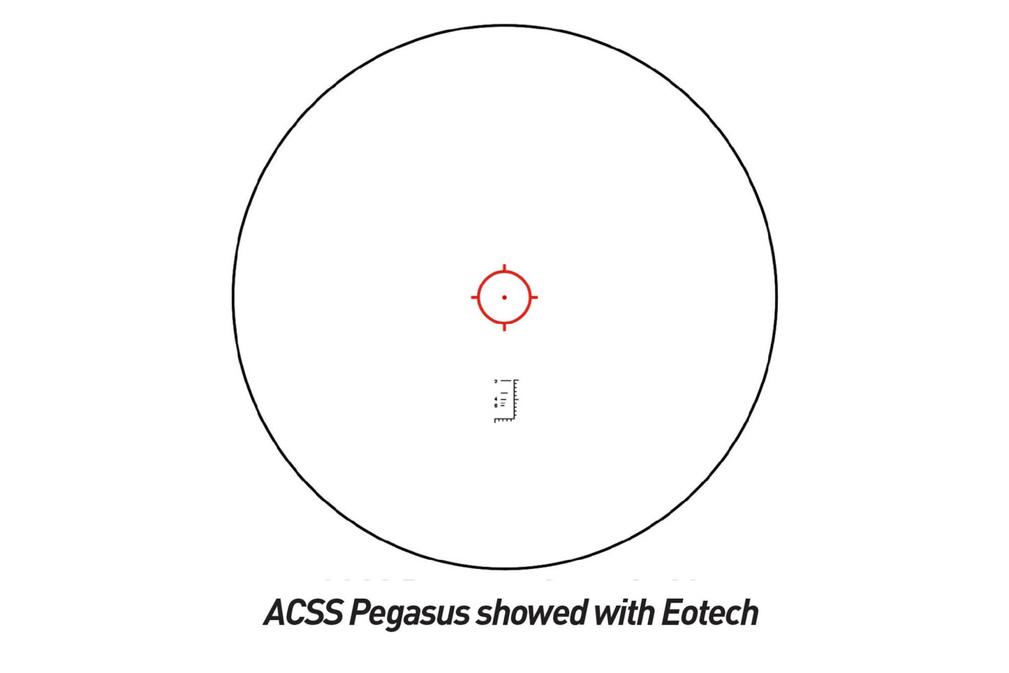 Primary Arms SLx 3X Micro Magnifier - ACSS Pegasus Ranging Reticle